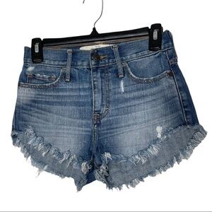 Abercrombie and Fitch Denim Jean Shorts Size 00 24W